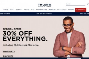 英国男装零售商 TM Lewin 被私募基金 SCP收购，年销售 1.2亿英镑
