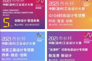 截稿倒计时15天！2021市长杯中国（温州）工业设计大赛，创意的盛宴