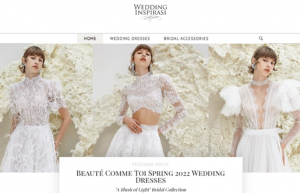 全球最大婚纱灵感网聚焦BeauteCommeToi柏蒂塔22春夏《光跃》系列