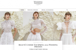 全球最大婚纱灵感网聚焦BeauteCommeToi柏蒂塔22春夏《光跃》系列